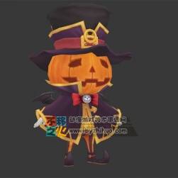 南瓜 妖怪 绅士 模型