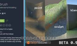 unity3d 模型網格筆刷變形工具 Polybrush 0.9.9b0