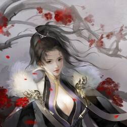 插畫師指尖糖 唯美古風(fēng)cg插畫壁紙圖片分享百度云下載 128P
