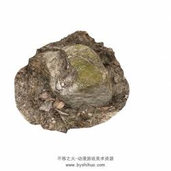 寫實(shí)風(fēng)野外場景石頭樹木佛性和貼圖  共8組