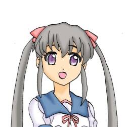 小妹妹插畫練習(xí)
