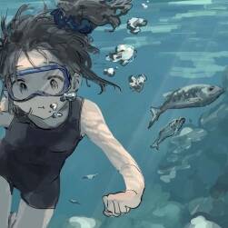 畫師syusi 日系少女線稿插畫圖包 美術繪畫參考素材 百度網(wǎng)盤下載