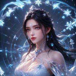 陆雪琪 AI绘画作品图包 百度网盘下载