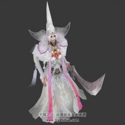 洞主白無(wú)常 鬼畜舞蹈動(dòng)作3DMax模型下載