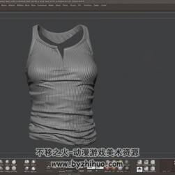 ZBrush 女式上衣雕刻视频教程