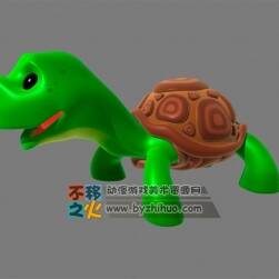 Turtle 卡通小乌龟模型