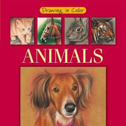 Drawing in color animals 彩铅绘画-动物 手绘动物绘画教学 百度网盘下载