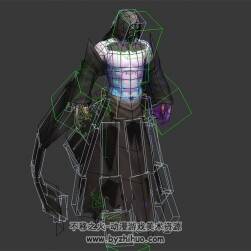 幽靈 鬼怪 3D模型 有綁定和漂浮的動(dòng)作