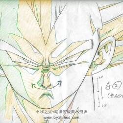 龍珠/Z/超/劇場版 動畫原畫系列手稿 百度云分享 1253P