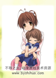 CLANNAD ~AFTER STORY~ Illustration Gallery 官方畫集 百度網(wǎng)盤下載105p