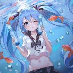 初音未來(lái) 壁紙插畫(huà)圖包分享 百度網(wǎng)盤(pán)下載
