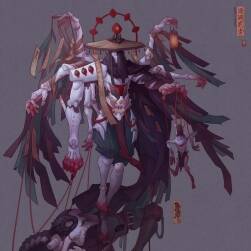 Hua Lu大神混沌武士風(fēng)原畫(huà)作品賞析 46P