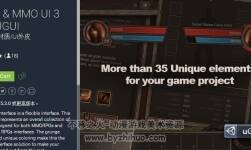 Unity3d 界面資源 RPG & MMO UI 3 for UGUI 1.8
