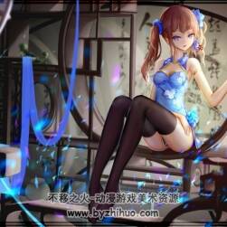 幽靈蘑菇收集的中國(guó)服裝漢服旗袍二次元素材分享 444P