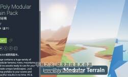 Low Poly Modular Terrain Pack 1.1