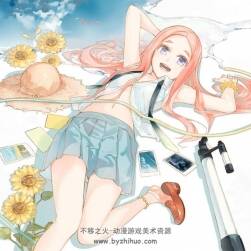 動漫美少女插畫壁紙高清圖包分享下載 2750P