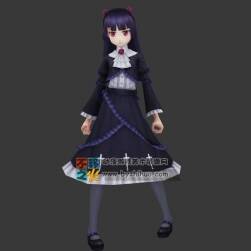 五更瑠璃（黑猫、kuroneko）3d角色模型