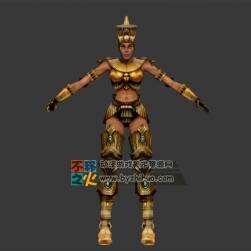 古代 埃及 女战士模型