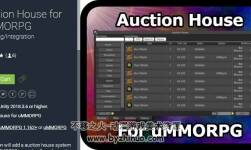 Auction House for uMMORPG 1.4 uMMORPG的商城拍賣交易插件