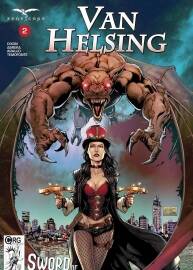 Van Helsing Sword of Heaven 1-2冊 Chuck Dixon - Julius Abrera 喪尸題材故事