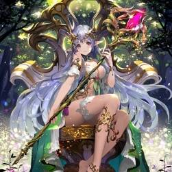【7金幣】精美女法師cg插畫(huà)，法師控圖包＋個(gè)人nswf  67p143mb