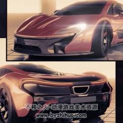 3DS MAX 跑車從建模到渲染完整視頻教程
