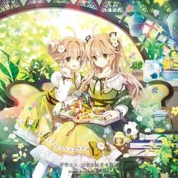 畫(huà)師 Renian 洛可可風(fēng)格少女插畫(huà)美圖分享 112P
