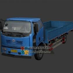 简化版 大卡车 运输车 FBX模型
