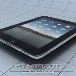 Apple iPad 苹果ipad 3D c4d格式模型下载