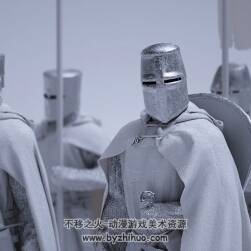 中世紀(jì)戰(zhàn)爭氣氛場景角色3D渲染圖片賞析參考 39P