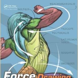 画出力的表现 Force.  Drawing Human Anatomy ( 含有简化骨骼) PDF格式