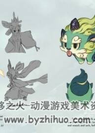 天穗之咲稻姬(天穂のサクナヒメ) 美術設定畫集 百度網(wǎng)盤分享 66P