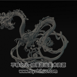 一個(gè)龍王的模型
