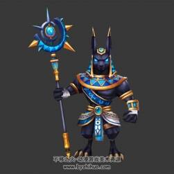 埃及狗頭侍衛(wèi) 3dmax模型