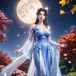 AI繪畫圖包月亮仙子李慕婉 百度網(wǎng)盤下載 7.52MB