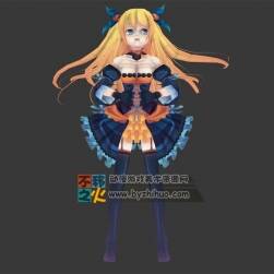 金发 恶魔角 美少女