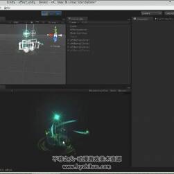 Unity3d 角色动作招式特效制作视频教程