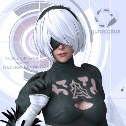Android 47 For G3F DAZ 3d模型