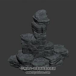 山巖 巖層 高精3D模型百度網(wǎng)盤下載