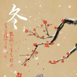 貓咪插畫之冬