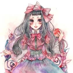 画师もてぎ 手绘水彩美术作品图包 百度网盘下载