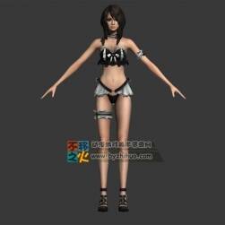 黑发 女孩 比基尼 美女模型