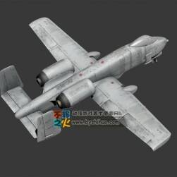 A-10 飞机 Max模型