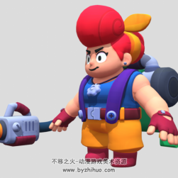 《荒野亂斗》Brawl star_Supercell 成套模型分享下載