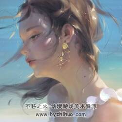 畫(huà)師g-tz 柔美細(xì)膩的插畫(huà)圖片分享賞析 21P