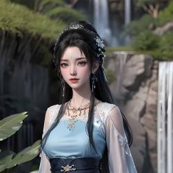 國漫女神 完美世界 清漪 AI繪畫圖包 百度網(wǎng)盤下載