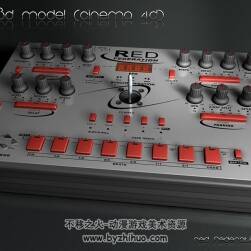 Red Federation BPM-FX 调试台设备3Dc4d模型下载