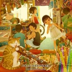 童年時(shí)光主題 插畫圖包 美術(shù)素材參考 百度網(wǎng)盤下載 2234P