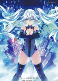 超女神信仰諾瓦露：激神黑心 角色美術(shù)設(shè)定原畫集下載