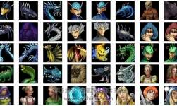 2D MONSTER CHARACTER FACES 1.0